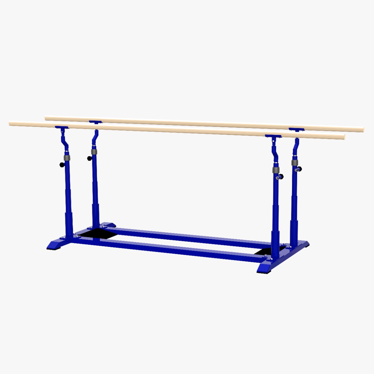 Брусья гимнастические мужские параллельные (жерди стеклопластик) ZAVODSPORTA