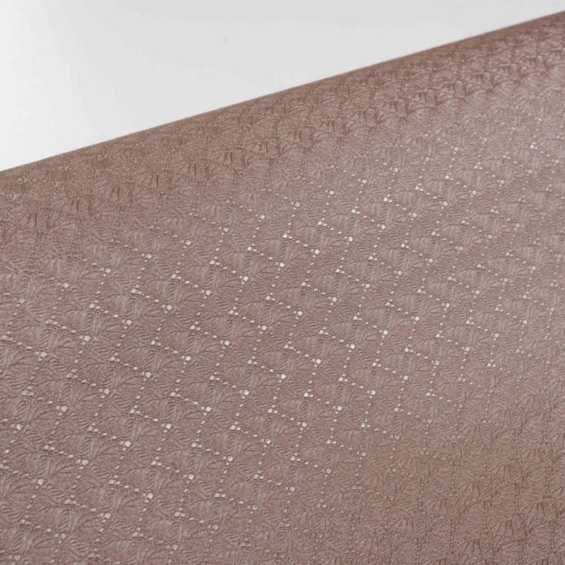 Коврик для йоги и фитнеса БАЗА (кофейный-бежевый) 5 мм PROFI-FIT