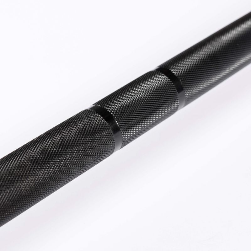 Гриф для штанги олимпийский 2200 мм (черный, до 500 кг, замки-пружины) D50 мм PROFI-FIT