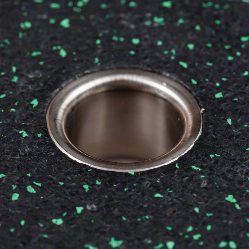 Диск для штанги HI-TEMP с цветными вкраплениями D51 мм PROFI-FIT 10 кг