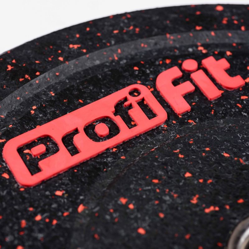 Диск для штанги HI-TEMP с цветными вкраплениями D51 мм PROFI-FIT 25 кг