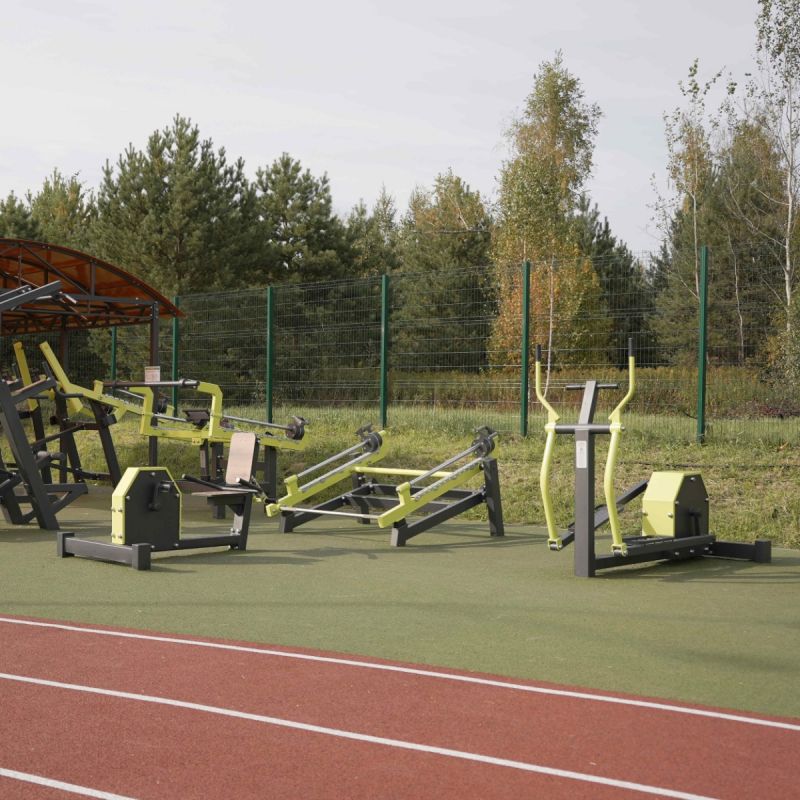 Force-2804 Уличный тренажер Приседание с переменной нагрузкой ZAVODSPORTA