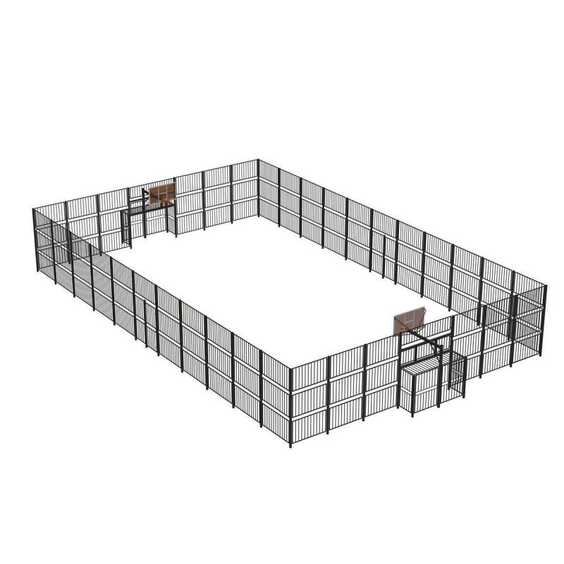 S-1002 FENIX Ограждение спортивной площадки 32х19х3,75 м ZAVODSPORTA