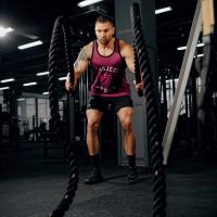 Канат тренировочный для кросс-тренинга D50 мм, 12 м PROFI-FIT
