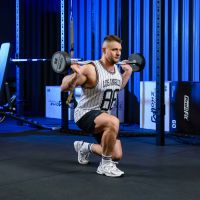 Набор изогнутых полиуретановых штанг LEVEL (шаг 5 кг, 5 шт) PROFI-FIT 35-55 кг