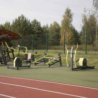 Force-2804 Уличный тренажер Приседание с переменной нагрузкой ZAVODSPORTA