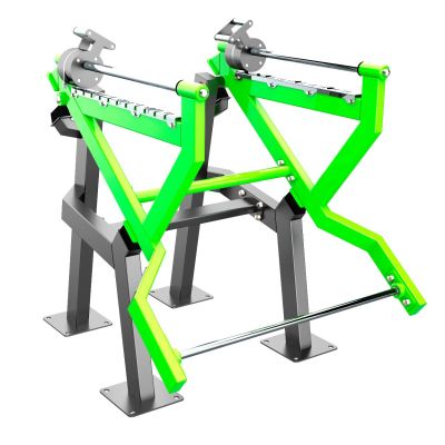 Force-2816 Уличный тренажер Мультиштанга с переменной нагрузкой ZAVODSPORTA