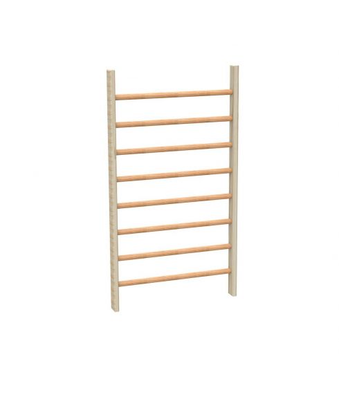 Стенка шведская, гимнастическая массив 150 мм, 2,4х0,8 м ZAVODSPORTA