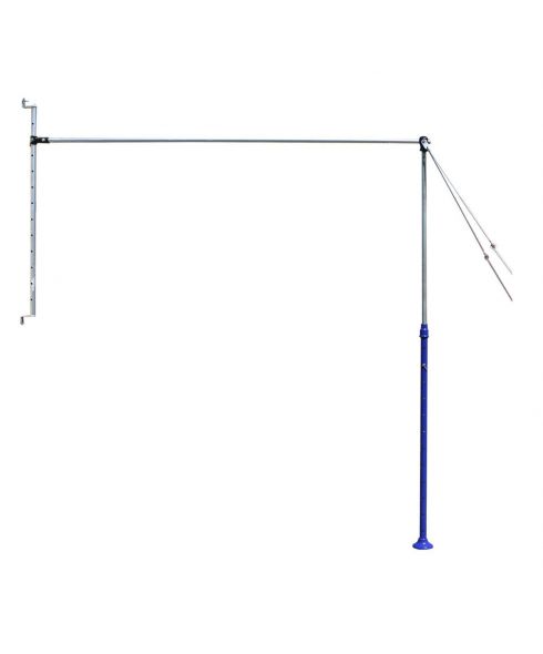 Перекладина гимнастическая пристенная (на растяжках) ZAVODSPORTA