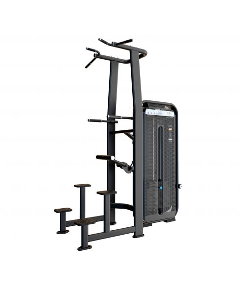 E7009JZ Турник, брусья с противовесом. Стек 135 кг