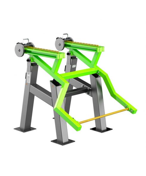 P-1816 Уличный тренажер Мультиштанга с переменной нагрузкой ZAVODSPORTA