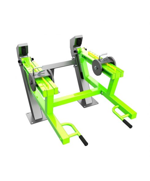 P-1813 Уличный тренажер Становая тяга с переменной нагрузкой ZAVODSPORTA