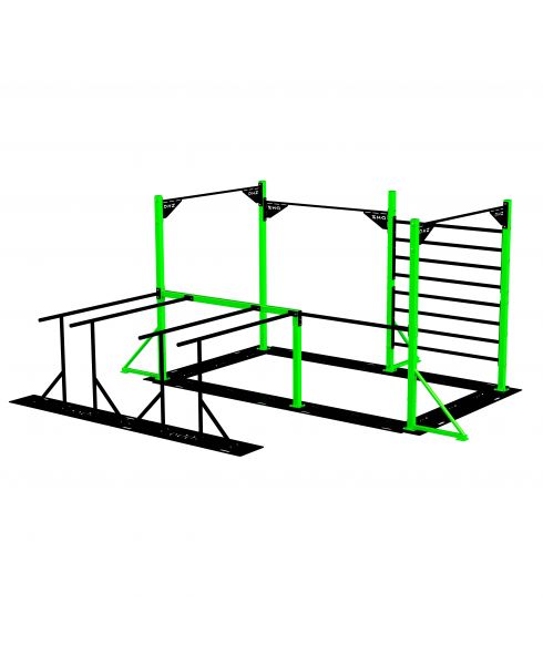 W802 Мобильная рама для воркаута ZAVODSPORTA